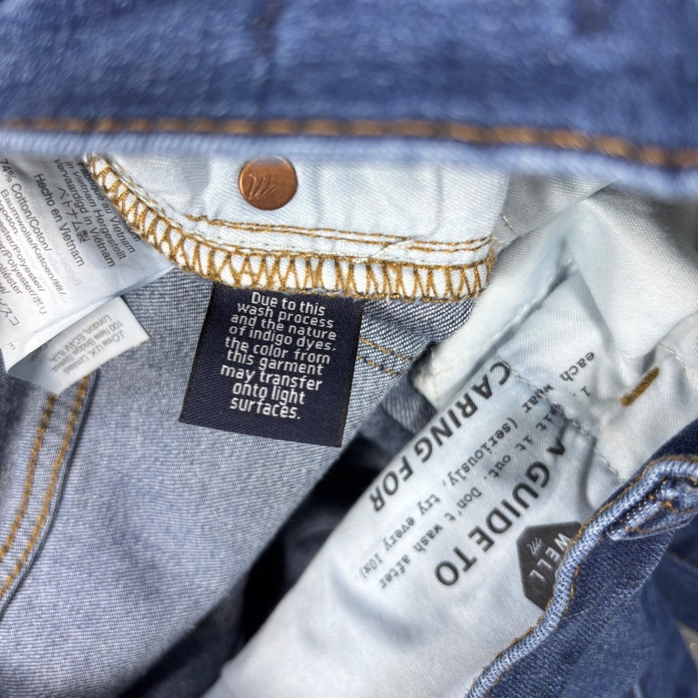 Madewell Skinny Jeans Women 27 Blue High Rise 10 Inch J4624 FA18 Faded Denim - Picture 4 of 8